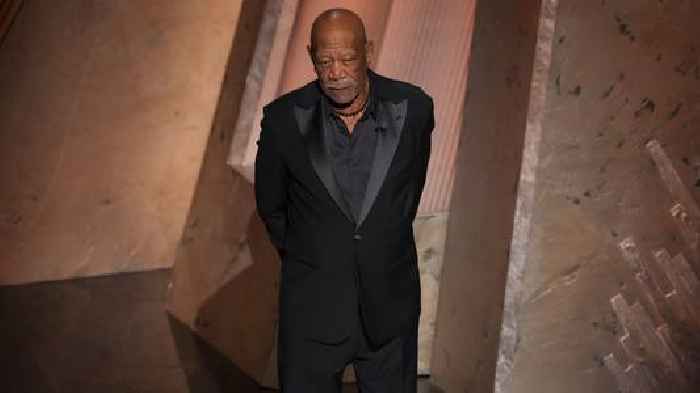 Morgan Freeman makes emotional Oscars tribute to 'dear friend' Gene Hackman