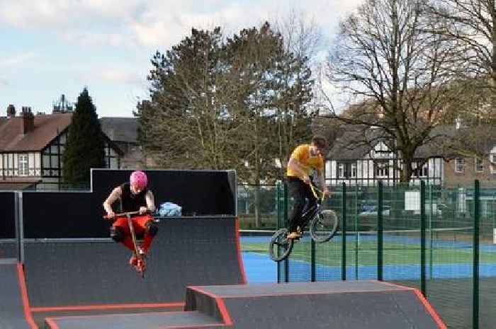 New skatepark opens in Derbyshire town as part of £730,000 facelift