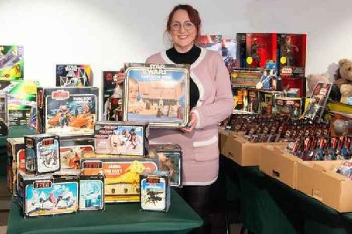 Collection of Star Wars memorabilia amassed by East Yorkshire former soldier over three decades expected to make thousands at auction