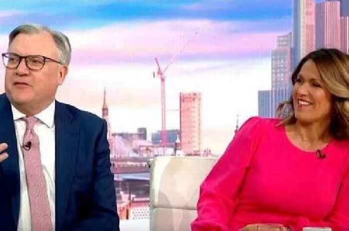 GMB's Susanna Reid announces baby news live on air and congratulates colleague