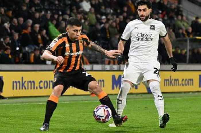 Plymouth Argyle slump to Hull City defeat without getting a shot on target