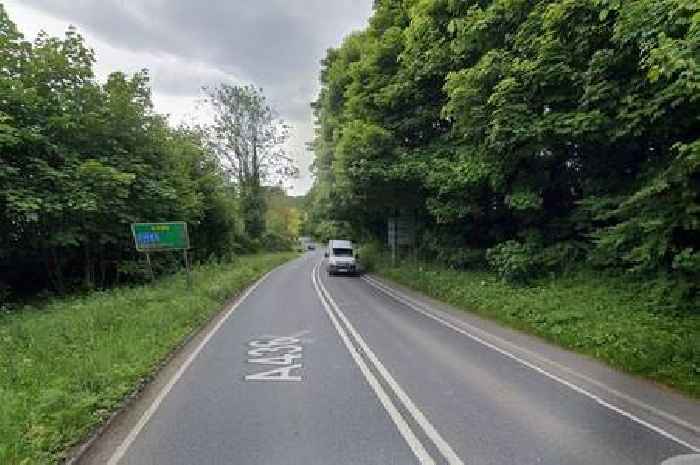 Live: Road near Cheltenham closed after lorry crashes into ditch