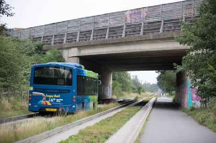 Diversions in place on Guided Busway after 'incident involving pedestrian and bus'