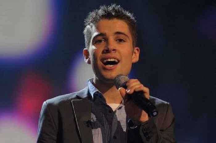 X Factor winner Joe McElderry looks unrecognisable as he takes on new career