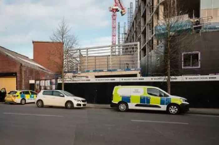 Horror as man dies 'falling from height' at building site