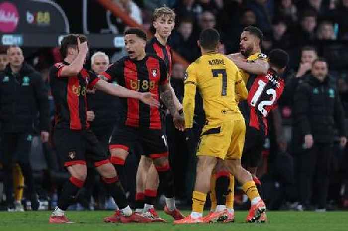 Wolves learn outcome of FA charge after Matheus Cunha red card vs Bournemouth