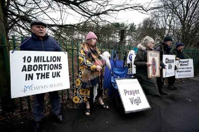 Anti-abortion religious protesters branded 'disgusting' as locals confront group