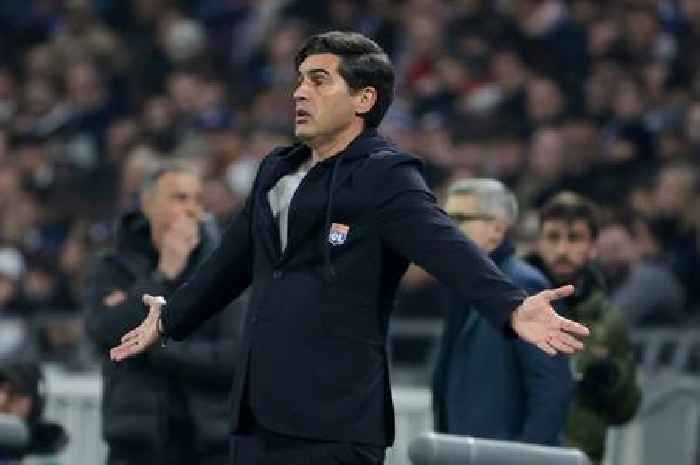 Lyon coach banned for NINE months after 'head butting' referee in explosive touchline clash