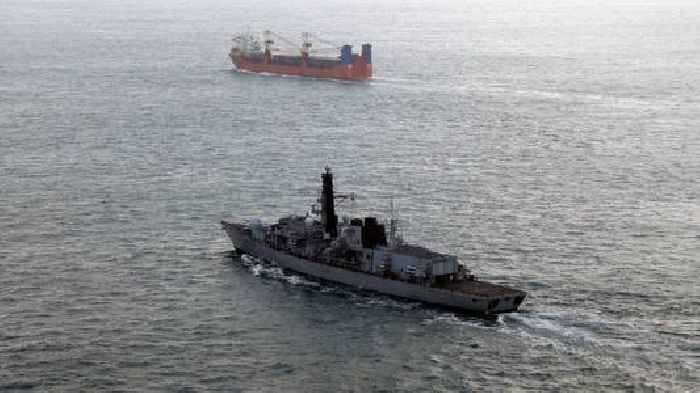 Royal Navy 'watched every move' of Russian warship as it sailed close to UK waters