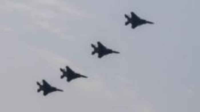 South Korean jet accidentally bombs church during drills