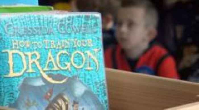 Pupils test newsreading skills for World Book Day