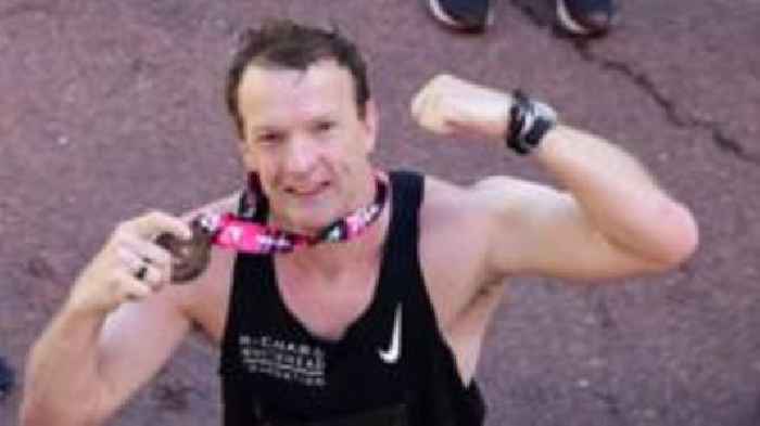 Whitehead on 'biggest challenge' of 100 marathons