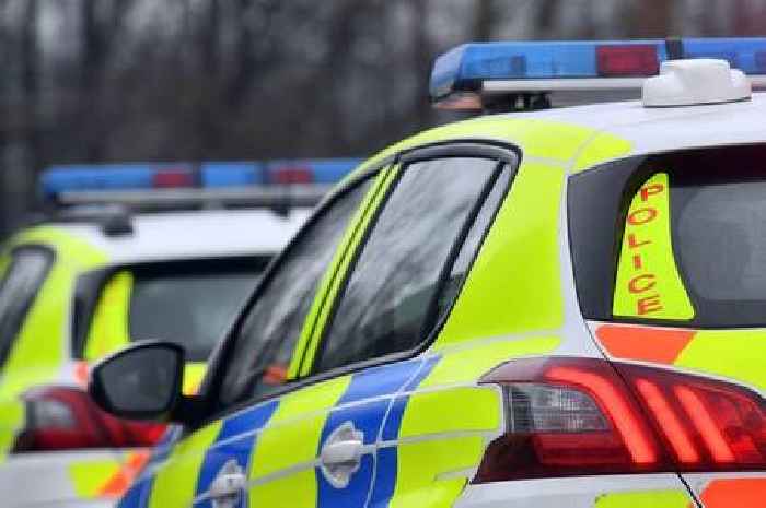 Man rushed to hospital after crash involving police car on A35 in Honiton