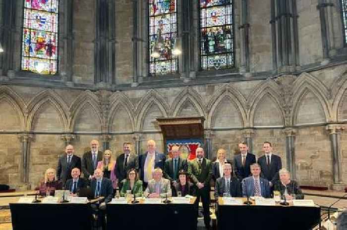 Landmark day for Lincolnshire as combined county authority holds first meeting at Lincoln Cathedral