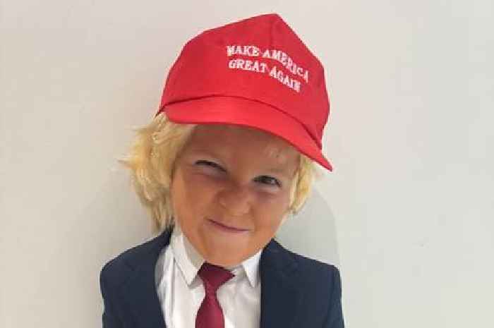 I sent my son to school as Donald Trump for World Book Day - it didn't go down well