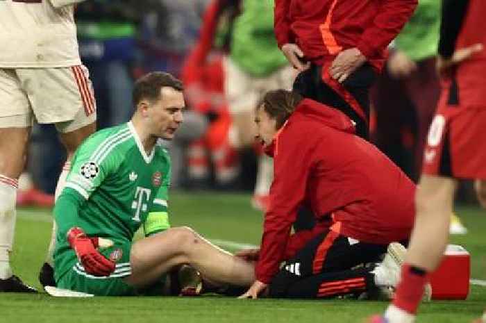 Manuel Neuer Bayern injury latest as keeper's crazy Champions League celebration leaves him sidelined