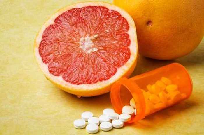 Taking these two medications means you shouldn't eat grapefruit, NHS warns