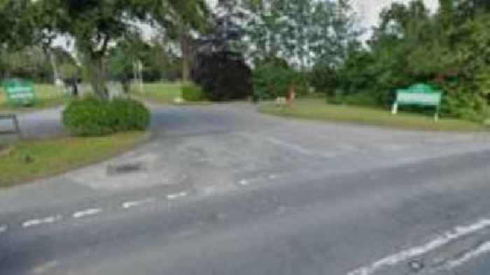 Three injured in crash outside school