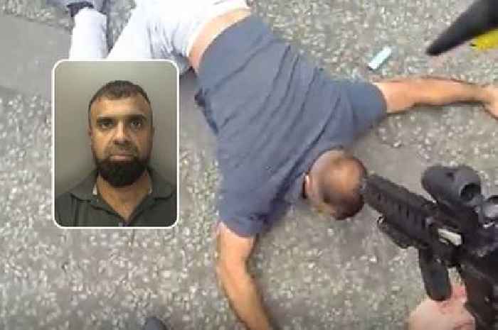 'You’ve got guns pointed at you' - moment Birmingham armed police arrest Yasir Khan in city street