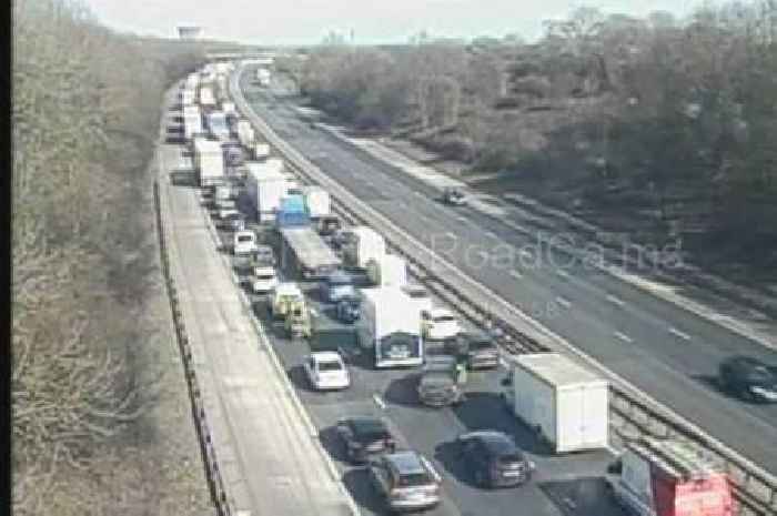 M11 live traffic updates as motorway shuts between Harlow and Stansted Airport due to major crash