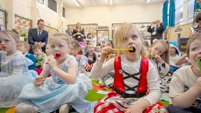 Schools to start supervised toothbrushing - with a quarter of 5-year-olds found to have rotting teeth