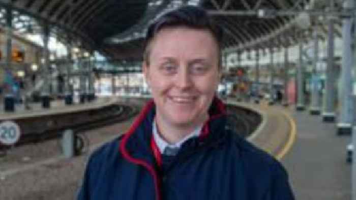 'My dad always said I'd make a great train driver'