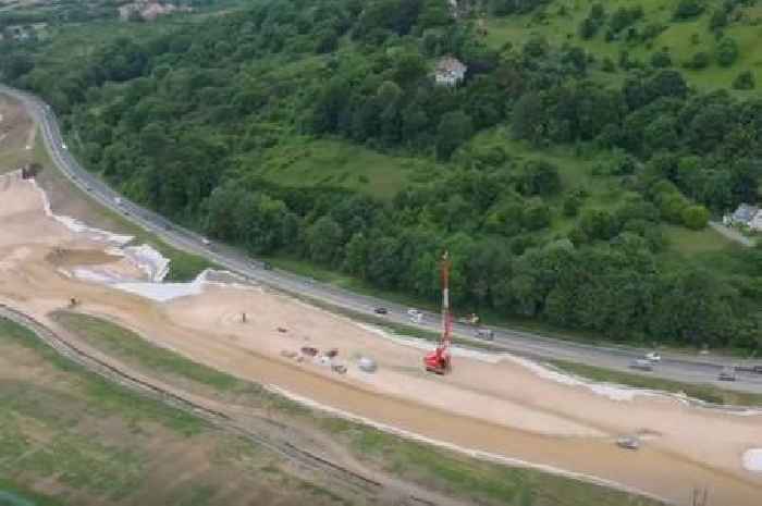 A417 closed at Air Balloon roundabout with huge diversion in place