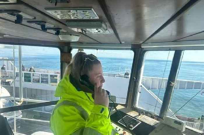 Inspirational woman is steering change as first female ferry skipper