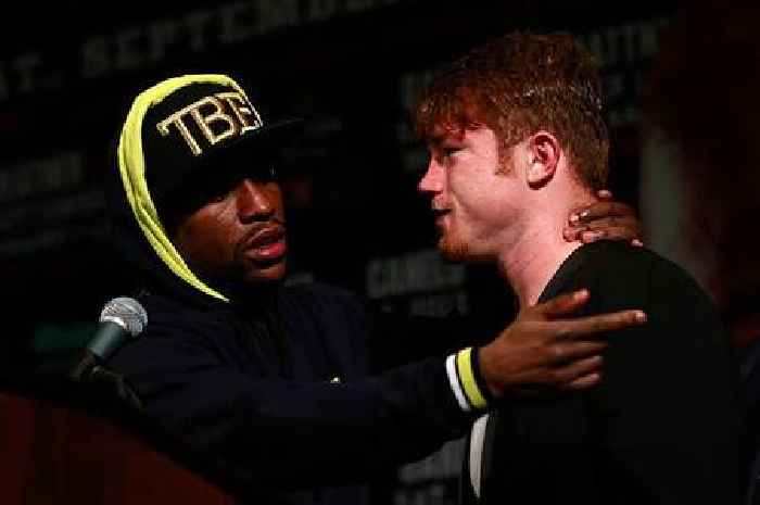 Canelo Alvarez makes bold $150million Floyd Mayweather Jr claim ahead of Terence Crawford super-fight