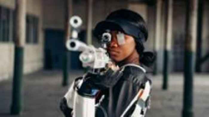 Pregnant GB shooter Mwandumba's twin aims
