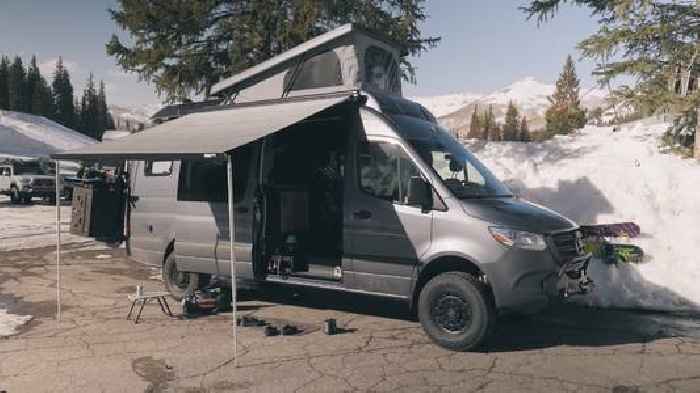 This Deluxe Camper Van Is a Modern Cabin on Wheels Ready for Off-Road, Off-Grid Adventures