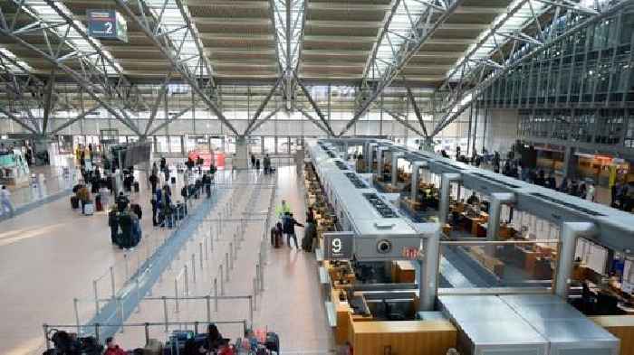 Flight cancellations at Germany's Hamburg Airport affect more than 40,000 passengers after strike 