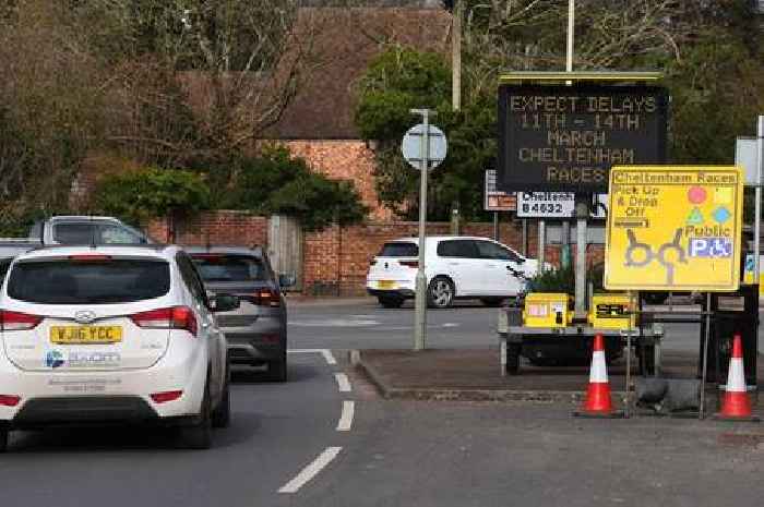 Cheltenham Festival 2025 live traffic, M5 and weather countdown as town braces to triple in size