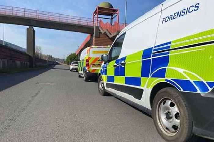 Man fighting for life in Royal Stoke after found injured next to A50 bridge