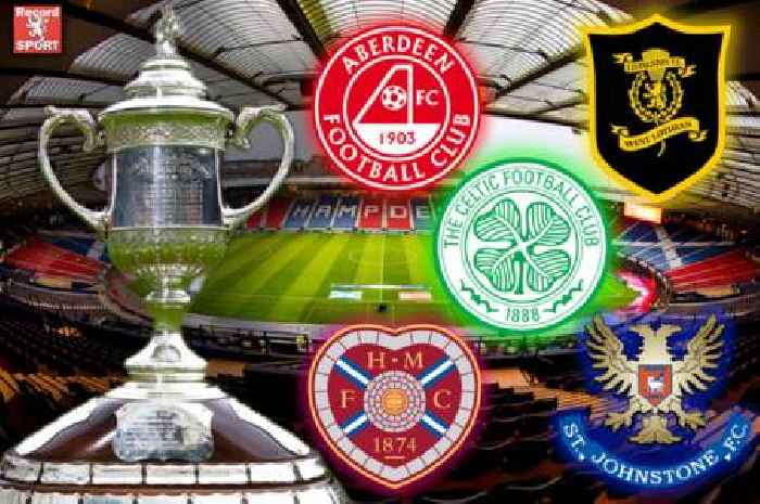 Scottish Cup draw LIVE as Celtic, Aberdeen and Hearts await one more result before Hampden date revealed