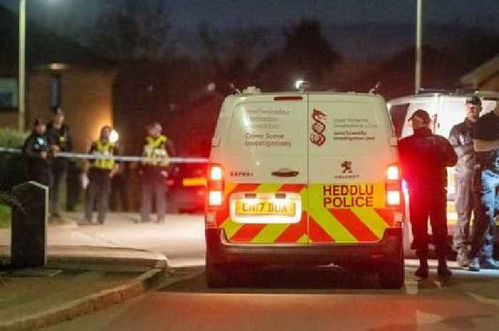 Latest Talbot Green shooting pictures show huge police operation as officers and forensic experts swoop on town