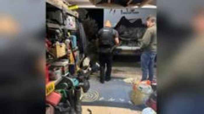 Couple who discovered migrant on back of motorhome after trip to France fined