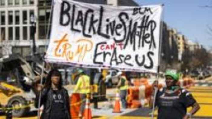 'You cannot erase history': Locals react to demolishing of Black Lives Matter plaza in Washington DC
