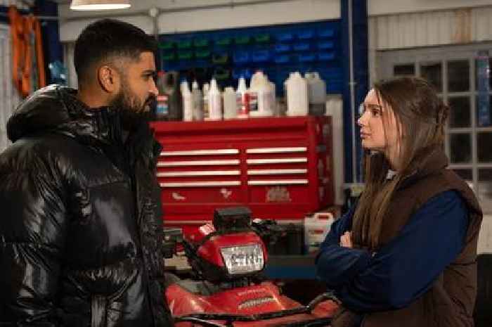 ITV Emmerdale Sarah Sugden love triangle confirmed as Katie Hill admits 'it's been fun'