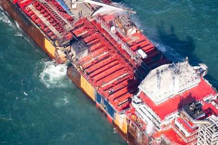 Captain of Portuguese cargo ship arrested over North Sea crash