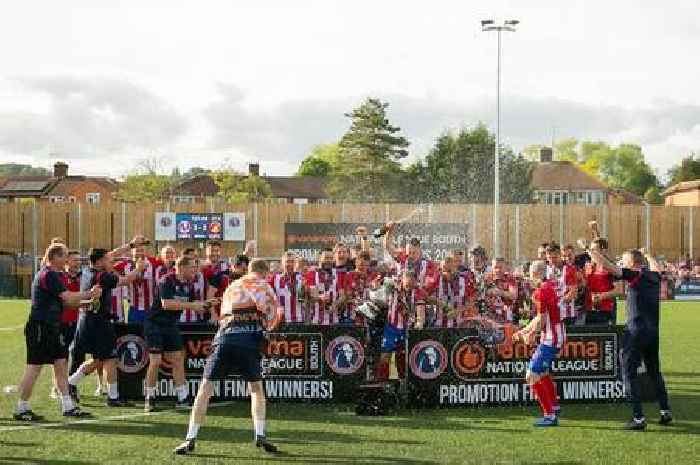 Surrey's 'underdog' football club that did the 'impossible' now looks onwards to EFL League Two