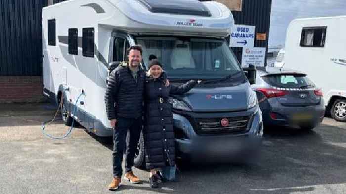 Couple fighting £1,500 government fine after migrant hid on motorhome
