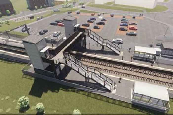 Multi-million pound East Renfrewshire railway station on track to open next year