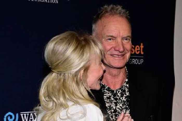 Sting's 'temporary infection' explained as he's seen at event months after illness