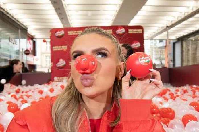 Manchester's giant red ball pit invites adults to rediscover fun for a good cause