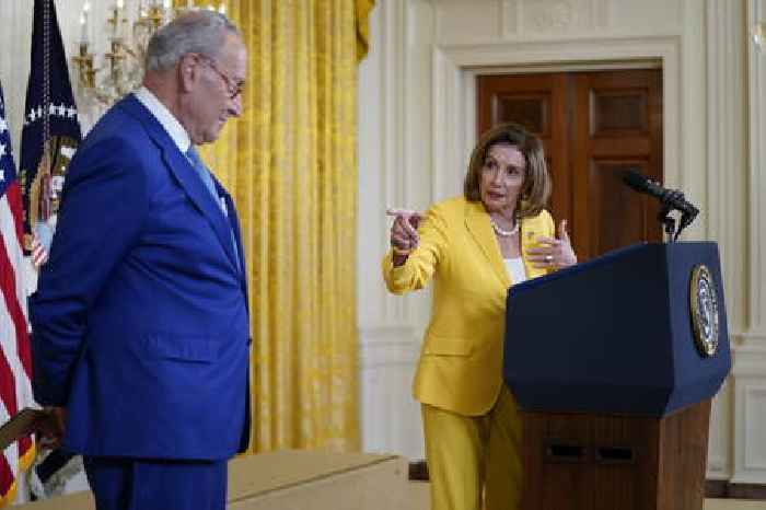 Nancy Pelosi Calls on Democratic Senators to Defy Chuck Schumer and Vote Against GOP Funding Bill: ‘We Must Fight Back’