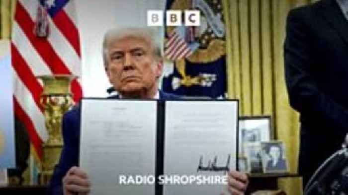 How is Shropshire affected by the trade war?