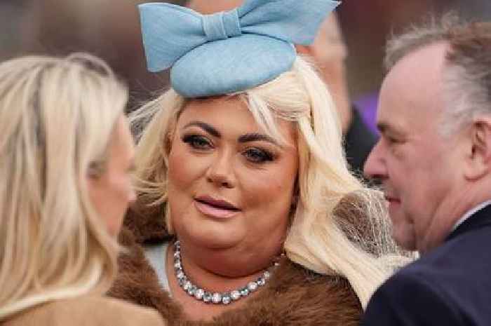 Gemma Collins runs out of luck at the Cheltenham Festival despite 'getting a vibe'