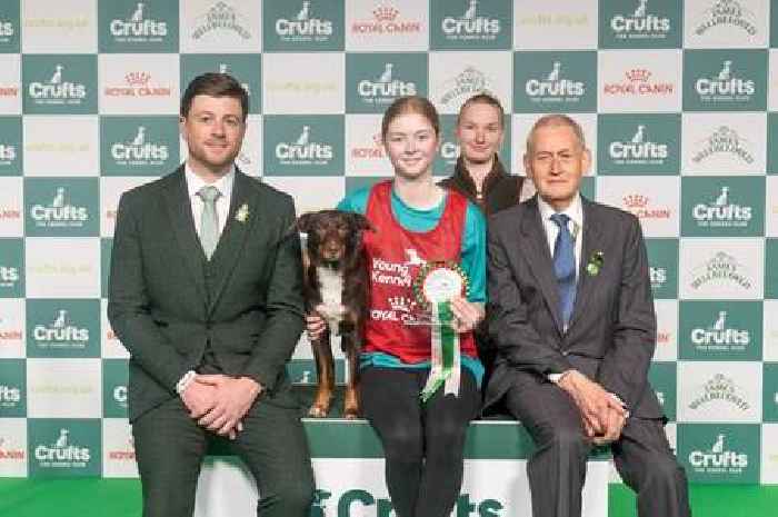 Lanark teen and her pooch celebrate agility victory at Crufts