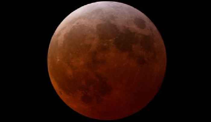 Blood moon visible across the globe following lunar eclipse